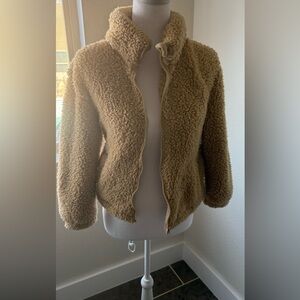 Copper Key Sherpa Zip Teddy Jacket L 12/14